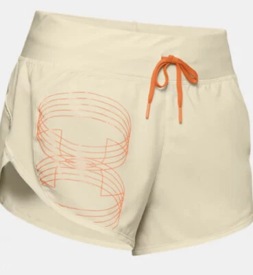Pantalones Cortos Under Armour Speedpocket Correr Ajustados Heatgear Estampado Mujeres L Nuevos con Etiquetas $49 Foto 1 de 4