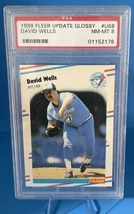 1988 Fleer Update - David Wells #U-69 (RC) - Picture 1 of 2