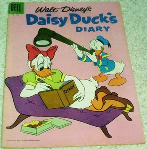 Walt Disney's Daisy Duck's Diary Four-Color 743, FN- (5.5) 1956 50% off Guide! - Picture 1 of 1
