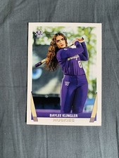 2023 Baylee Klingler Trading Card Washington Huskies UW Softball Team SGA