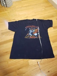 Steve Miller Band Tour 2015 Shirt TG XG Blue Classic Rock Retro - Picture 1 of 6