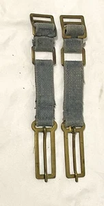 Original PAIR WW2 British RAF 1937 Pattern Webbing Brace Attachments - 1 - Picture 1 of 3