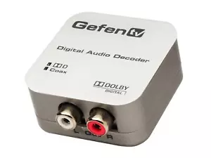 Gefen GTV-DD-2-AA Gefen Digital Coaxial Optical to Analog Audio Converter - Picture 1 of 4
