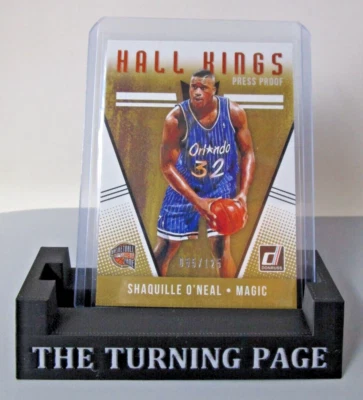 Shaquille O'Neal 2018-19 Panini Donruss Hall Kings Press Proof Orange /125 #30 - Image 1 of 3