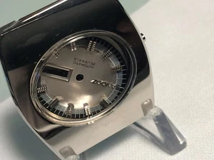 NEW OLD STOCK SANDOZ MEN'S STAINLESS ST. WRISTWATCH CASE FOR AUTOMATIC MOVEMENT - Picture 1 of 4