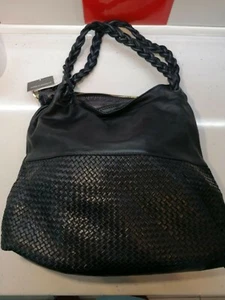 Mia Tomazzi WB134294 dunkelmarineblaue Handtasche 529EUR Handtasche Made in Italy UVP £477 - Bild 1 von 4