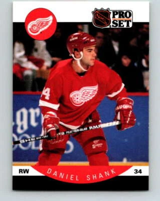 1990-91 Pro Set #78 Daniel Shank NM-MT Red Wings - Image 1 of 2