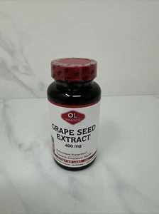 Olympian Labs Grape Seed Extract 400 mg 100 Vegetarian Capsules. New & Sealed - Picture 1 of 7