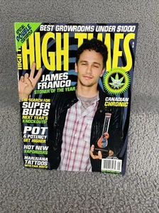 High Times January 2009 Issue# 396 James Franco Stoner - Imagen 1 de 20