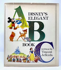 Vincent Jefferds - Disney's Elegant ABC Book - 1st 1st HCDJ -Scarce Picture Book - Picture 1 of 7
