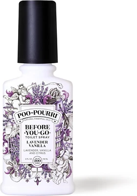 Poo-Pourri Before-You-go Toilet Spray Lavender Vanilla Select Size