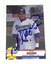 Melvin Rosario SIGNED 1993 Waterloo Diamonds Fleer ProCards #1778 Auto Orioles