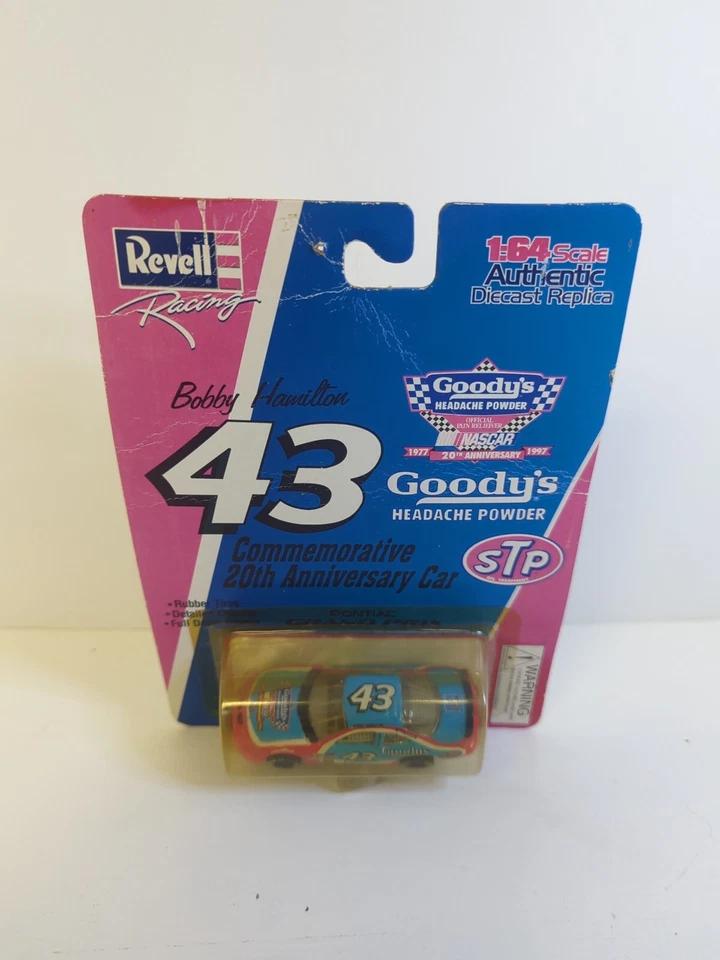 Revell Racing Bobby Hamilton 43 STP Goodys 20th Anniversary Car 1 64 Diecast-