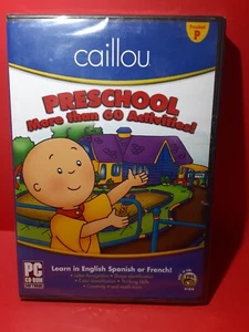 Caillou: Preschool More Than 60 Activities!  [PC CD-ROM Software] PBS NEW SEALED - Picture 1 of 2