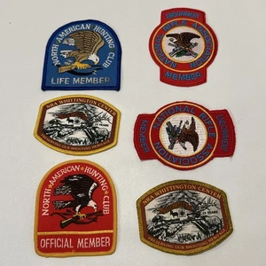 Lot Of 6 Vintage NRA (Life , Endowment, Member, Whittington Center) Patches - Picture 1 of 9