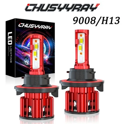 Faros LED H13/9008 haz alto/bajo para Ford Freestar 2004-2007 6000K 2 piezas Foto 1 de 4