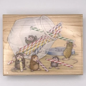 Stampabilities Haus Maus Gummistempel Want Candy Now Mudpie Muzzy Monica Wood - Bild 1 von 5