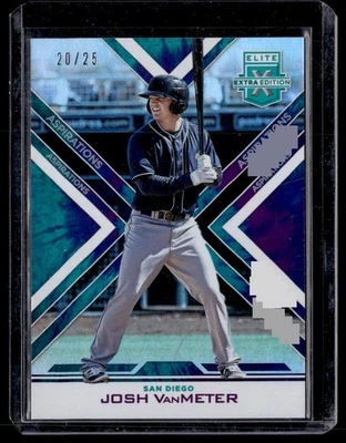 2016 Panini Elite Extra Edition #167 Josh VanMeter Emerald #/25 - Image 1 of 2
