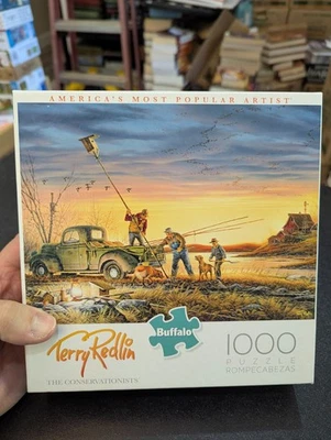 1000 pc Puzzle THE CONSERVATIONISTS by REDLIN by Buffalo UNCOUNTED - Image 1 of 4