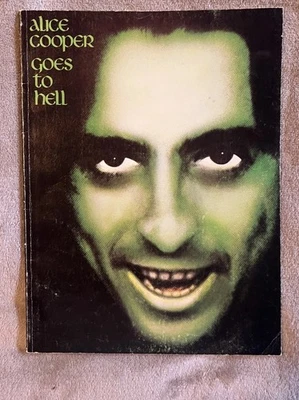 De colección 1976 Alice Cooper "Goes To Hell" Partituras Cancionero Promo - RARO Foto 1 de 4
