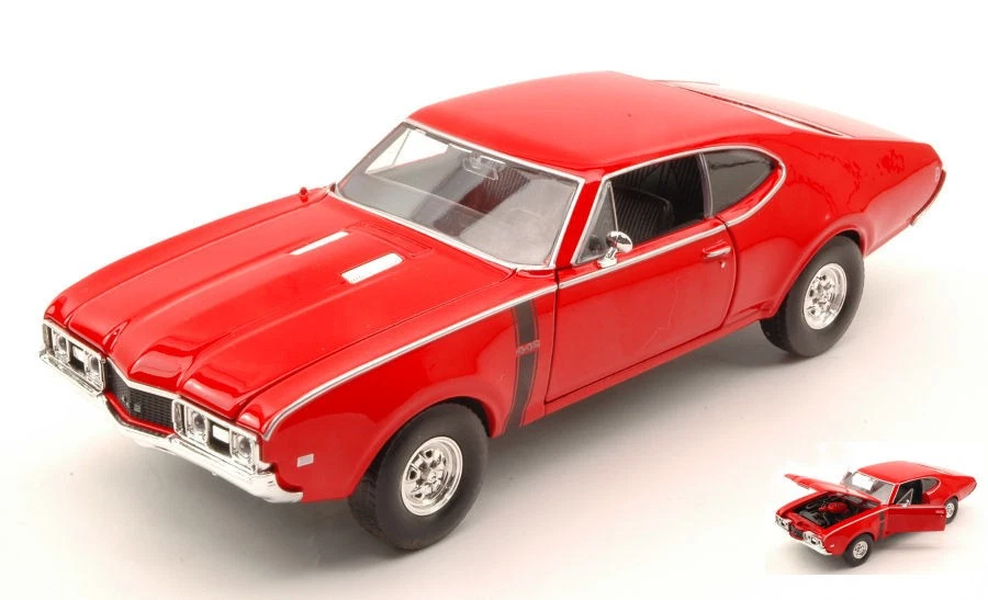 OLDSMOBILE 442 1968 RED 1:24 - Immagine 1 di 1