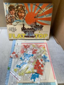 Tapa plana, batallas de portaaviones en el Pacífico 1942, Avalon Hill 8930, perforado - Imagen 1 de 7