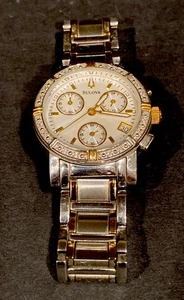 Bull-baiting White Dial 30 mm 2 Tones SS Damenuhr 98R98 13740045 C637380 - Bild 1 von 5