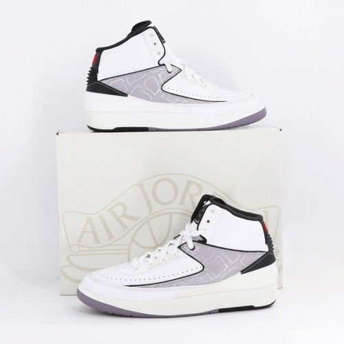 NIKE DR8884 102 Air Jordan 2 Retro Bianco Sneakers Uomo Taglia 9.5US (FPP010086)