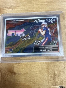 Drake Maye Patriots 2024 Panini Zenith State Of The Art Rookie - Picture 1 of 2