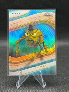 2025 TOPPS DISNEY CHROME - P.T. Flea 80 Teal Refractor #/299  A Bug's Life pixar - Picture 1 of 2