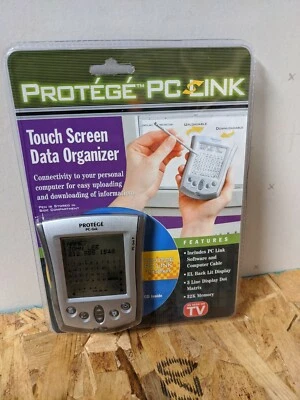 New Protege PC Link NIP Touch Screen Data Organizer 32K Memory - Image 1 of 4