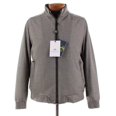 Di Bello NWT Wool / Cashmere Green Storm System Jacket Size 54 (XL US) In Gray - Image 1 of 4