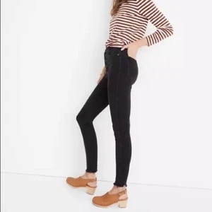 Madewell 10" High-Rise Skinny Black Jeans Gr. 25 T Classic Y2K Boot Denim - Bild 1 von 10