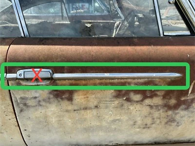 Plymouth Belvedere 1961 cupé pasajero moldura derecha - dos puertas Foto 1 de 4