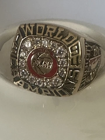 1994 Houston Rockets NBA Championship Ring Sample Cover
