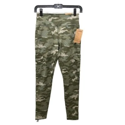 Victoria's Secret PINK High Waist Full Length Camo Cargo Fleece Lined Leggings - Image 1 of 4
