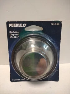 Peerless PRL056 Garbage Disposal Stopper Stainless Steel Drain Plug New Sealed - Picture 1 of 3