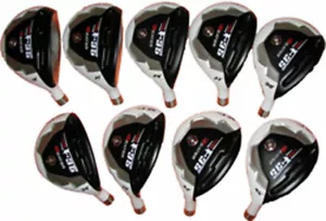 NEW White Heater F-35 Hybrid Irons 3-SW Graphite Regular Flex, Standard Length - Picture 1 of 1