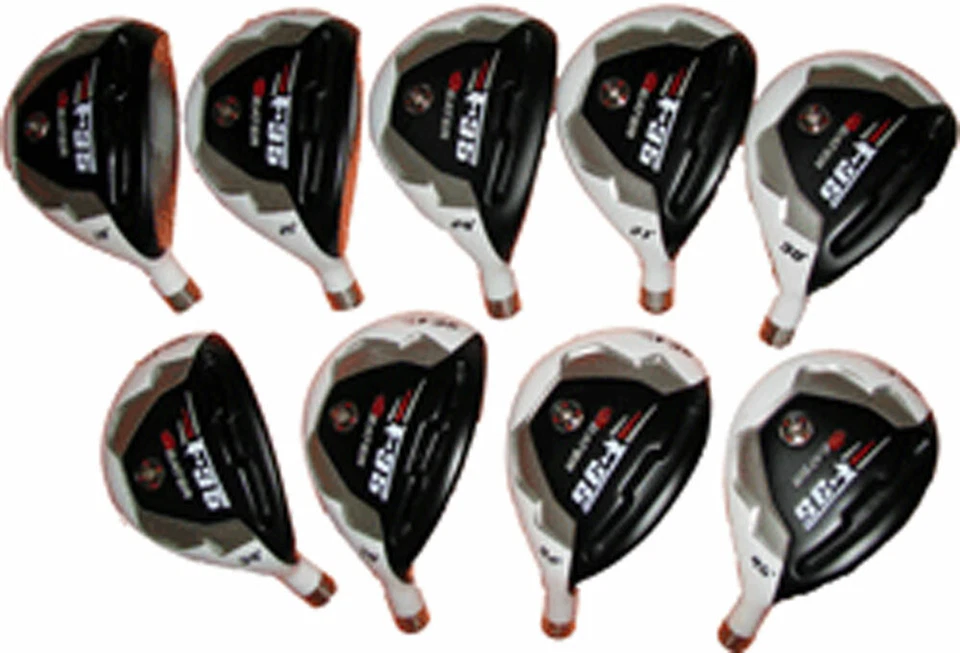NEW White Heater F-35 Hybrid Irons 3-SW Graphite Regular Flex, Standard Length - Image 1 of 1