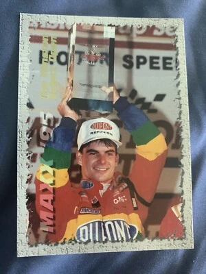 Lot of 5 Jeff Gordon 1995 Maxx auto racing trading cards.   NASCAR Champion!!! - Image 1 of 4