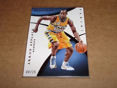 2014-15 Panini Immaculate ARRON AFFLALO #65 Red Foil SP/25 Nuggets Knicks UCLA - Image 1 of 2
