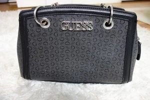 Guess Los Angeles Purse Handbag Grey Chain Straps ( excellent ) - Picture 1 of 10
