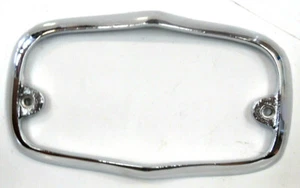 BADGE BREATHER FRAME - CHROME. COMPATIBLE WITH: MASSEY FERGUSON: 65 & 765 - Picture 1 of 2