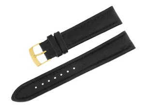Morellato 18 mm Uhrenarmband in Schwarz aus Echtleder A01U1471471019CR18 - Picture 1 of 5