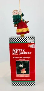 Dept 56, Merry Makers, "Baldric the Bellringer", #93688 , cute, vintage - Picture 1 of 7