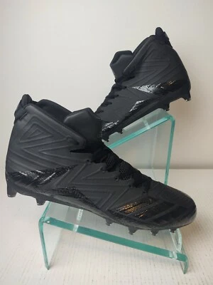 Adidas Men's Freak X Carbon Mid Black Football Cleats,  Size 18 - Image 1 of 4