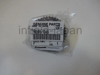 Engrenagem de bomba de óleo dental genuína Kawasaki Vulcan 1500 VN1600 VN1500 39 16085-1345 F/S - Imagem 1 de 4