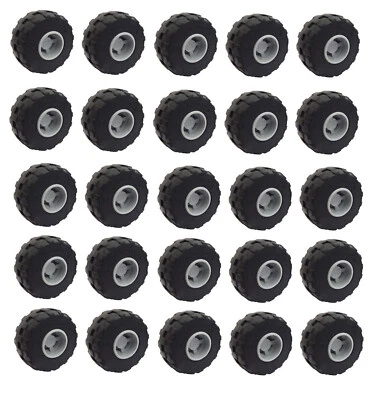 ☀️NUEVO Lego 24 X 12 Globo Pisada Neumático, Rueda Lote a Granel 50 Piezas Total Foto 1 de 4