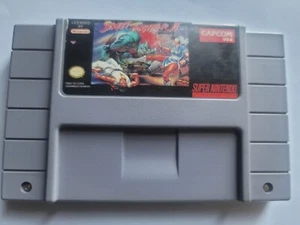Street Fighter II (SNES, 1992) Super Nintendo gereinigt getestet - Bild 1 von 3