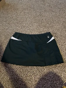 Duc Women’s Green Pleated Elastic Waist Skort Size XL - Picture 1 of 4